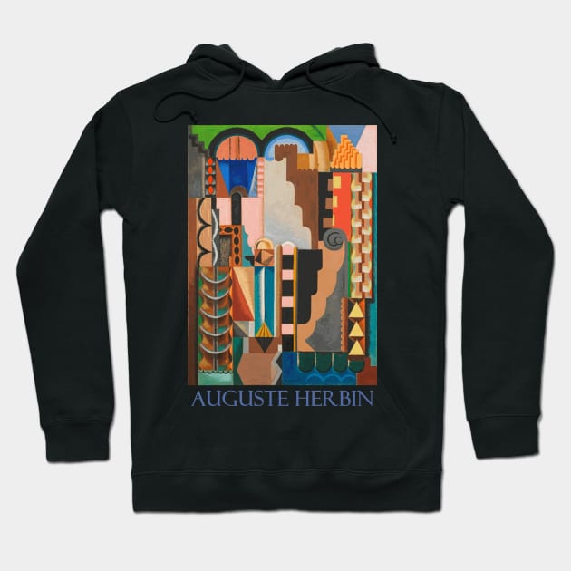 Composition Monumentale (1919) by Auguste Herbin Hoodie by Naves